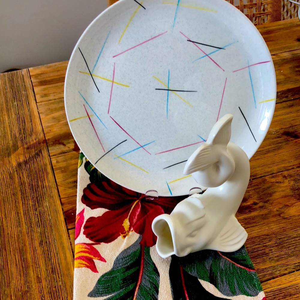 Mid Century Plate by Hycroft